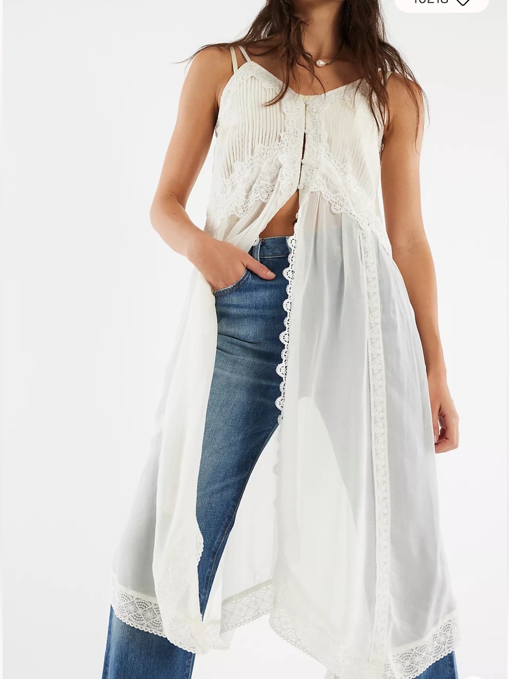 Free People Snowbird Maxi Top